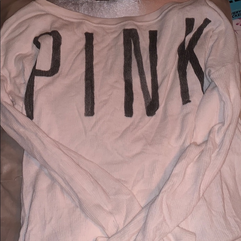 Pink thermal shirt